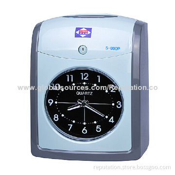 Time card recorders